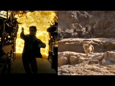 Harry Potter fire scene with Lion king's soundtrack