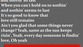 Sara Evans - Some Things Never Change Lyrics
