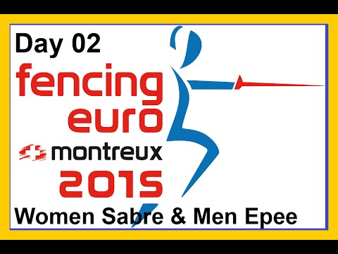 European Senior Fencing Championships 2015 Montreux - Day02