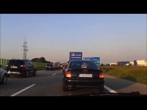Autostrada A4 - korki. Nowy system viaAUTO na razie ich nie rozładował.
