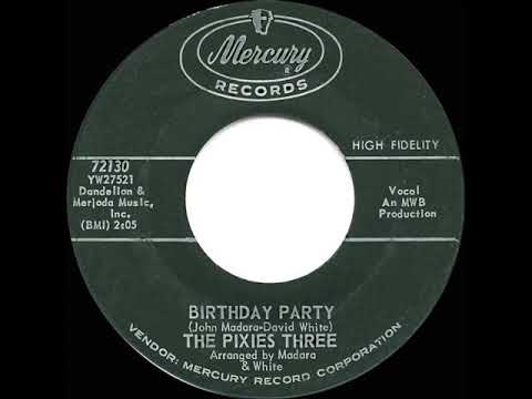 1963 HITS ARCHIVE: Birthday Party - Pixies Three