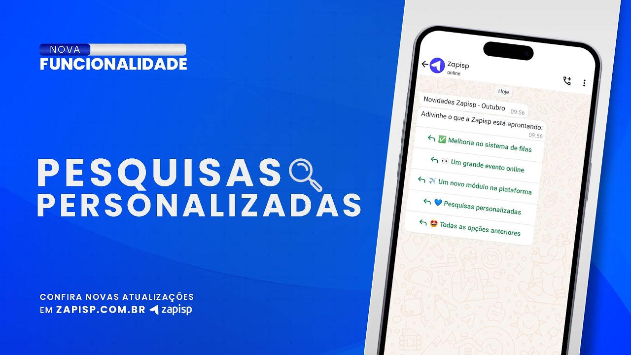 Pesquisas personalizadas - Zapisp