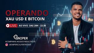 Day Trade AO VIVO | XAU e BTC