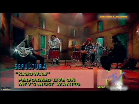 Sepultura Kaiowas live on MTV's most wanted