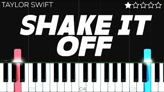 Taylor Swift - Shake It Off | EASY Piano Tutorial