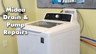 Midea Washing Machine Won't Drain Water — How to Find, Fix and Replace