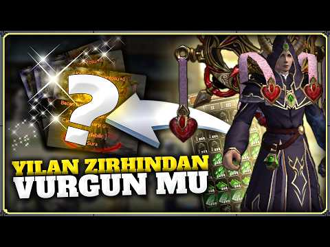 YILAN ZIRHI DENİYORUM! ZENGİN Mİ OLDUK? | Metin2 TR
