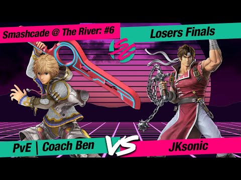 Smashcade @ The River #6 - SSBU - LF: PvE | Coach Ben (Shulk) vs JKsonic (Richter)