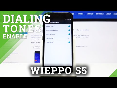 How to Switch On Dial Pad Tones in Wieppo S5 - Deactivate Keyboard Sound