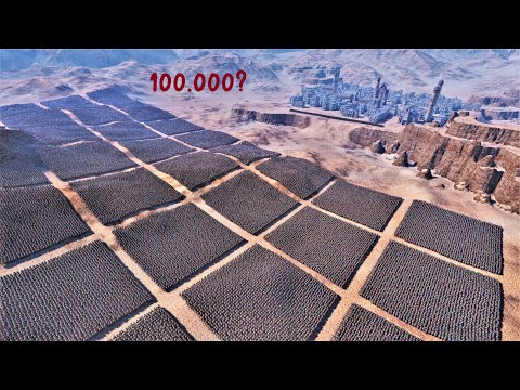 Can 600 Golden Knights Defeat 100K Romans - UEBS | ULTIMATE EPIC BATTLE SIMULATOR