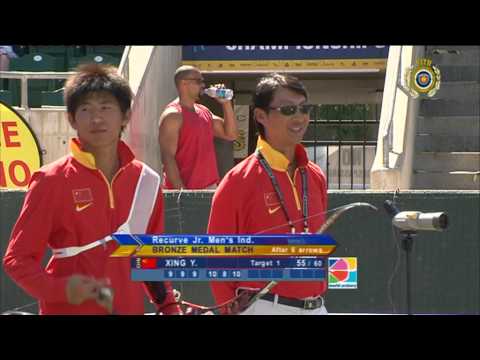 Xing Yu v Heorhiy Ivanytskyy – recurve junior men bronze | World Archery Youth Championships 2009
