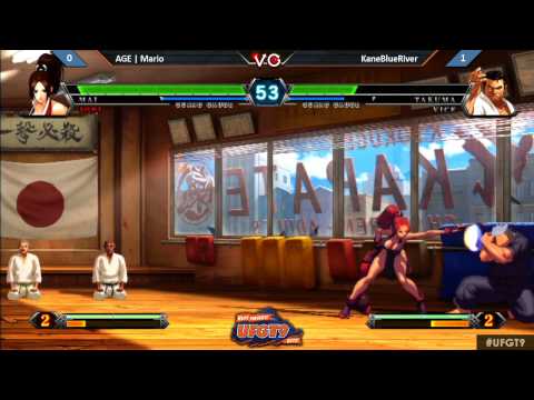 UFGT9 - AS | AGE Mario Vs. KaneBlueRiver - KOF XIII Losers Semi Finals
