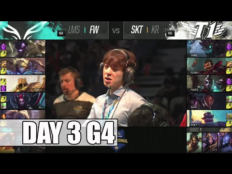 Flash Wolves vs SK Telecom T1 | Day 3 Mid Season Invitational 2016 | FW vs SKT G2 MSI 1080p