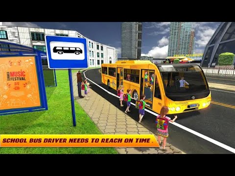 City High School Bus 2018 Driving Simulator PRO Android Gameplay HD