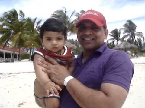 Iraj and Aarushi Bahamas Beach