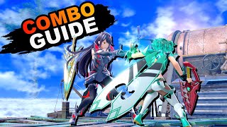 Smash Bros Ultimate- Pyra/Mythra Combo Guide [How to Play Pyra/Mythra]