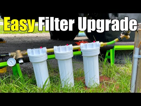 Easy 3 Filter Water System Build | RV LIFE