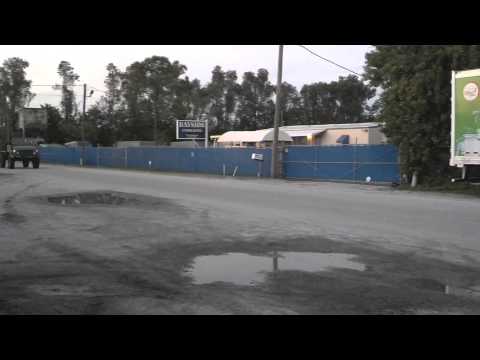 Unimog 404 50km/h Brake Test