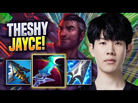 THESHY IS A MONSTER WITH JAYCE! - WBG TheShy Plays Jayce TOP vs Urgot! | Season 2023