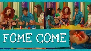 Como fazer a brincadeira do Bate Copos com a música Fome Come - Palavra Cantada