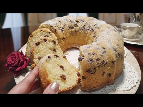 The Italian Raisin Cake Everyone’s Talking About — Light, Moist, and Totally Irresistible!