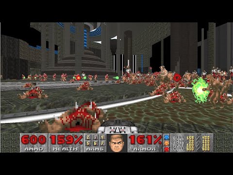 (Doom 2) Death in Excess - Map04 (Primordial Prison) 100%