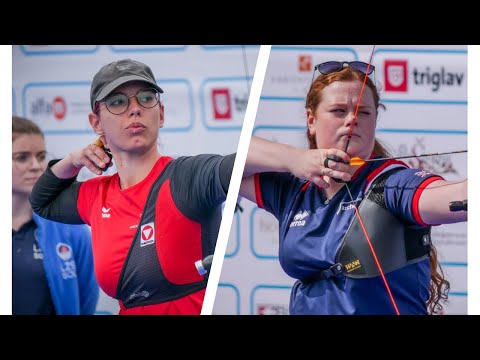 Elisabeth Straka v Louisa Piper – recurve women gold | Slovenia 2022 Veronica's Cup