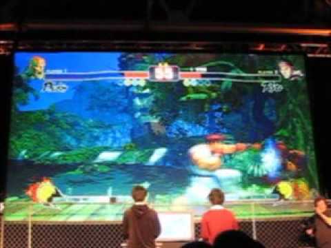 last part of iyo (dhalsim) vs daigo (ryu) at Gamestop street fighter 4 usa championships
