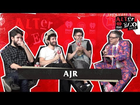 AJR Backstage at ALTer Ego with DC101's Mike Jones
