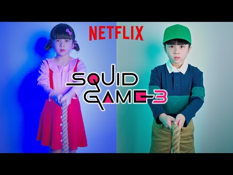 Young-hee and Cheol-su - Jump-Rope Song ENGLISH - "Squid Game 3 (오징어 게임)"