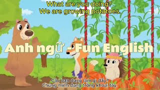 [Learn English Through Show and Tell] Show and Tell 2_ Unit 6 _  We're growing pumpkins.