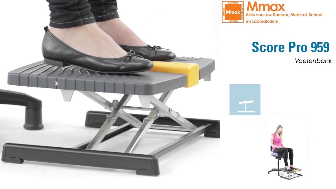 Score voetenbank Pro 959 , Hoogte verstelbaar