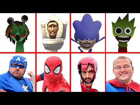 Superheroes VS Giant Monsters