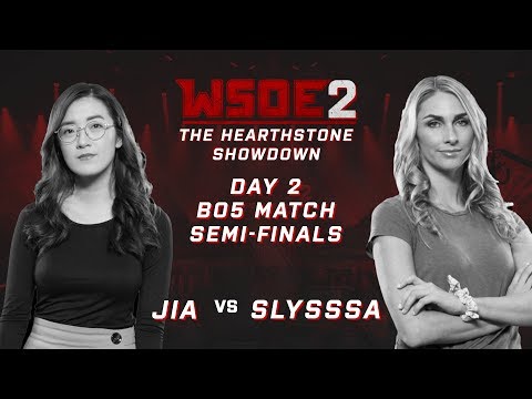 Slysssa vs Jia - WSOE 2: The Hearthstone Showdown!