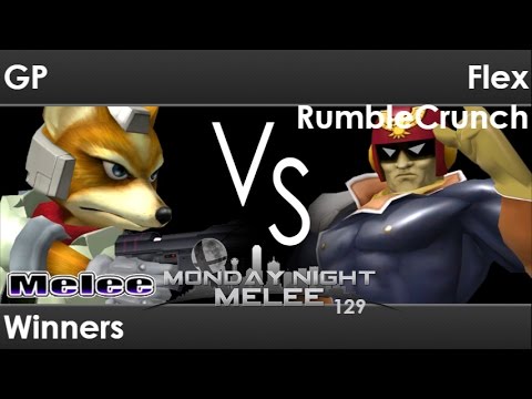 MNM 129 - AWOL | GP (Fox) vs GLUE | Flex RumbleCrunch (C Falcon) Winners - Melee