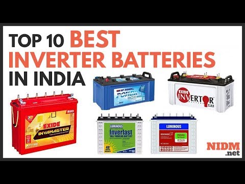 Top 10 best inverter batteries
