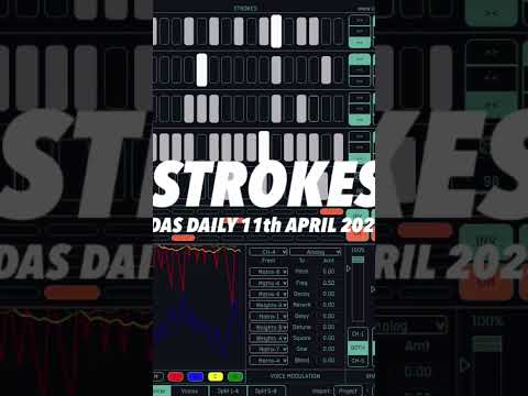 Das Daily using Strokes sequencer by @cong-burn 11th April 2013