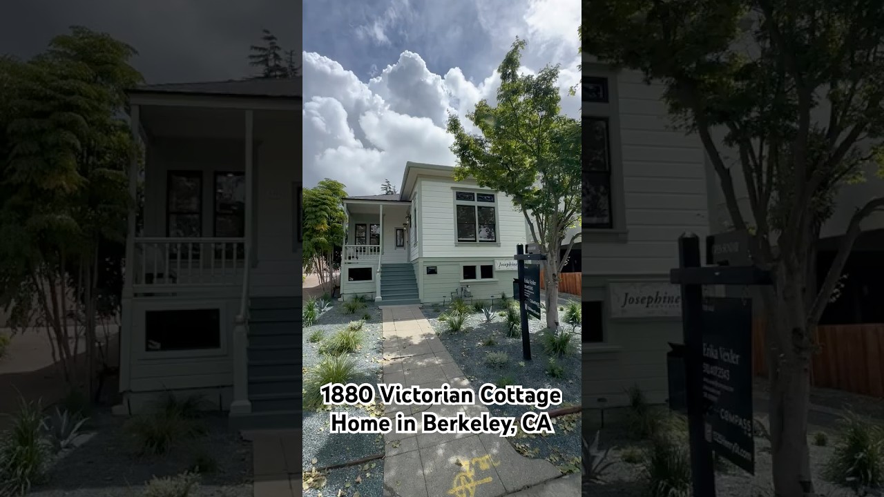 1880 Victorian Cottage Home in Berkeley, CA #housetour #hometour #bayarea #albany