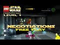 Lego Star Wars TCS Ep 1 Chap 1 Negotiations FREE PLAY All Collectibles HTG