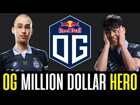 Yuragi practicing the MILLION DOLLAR CARRY HERO of OG DOTA 2