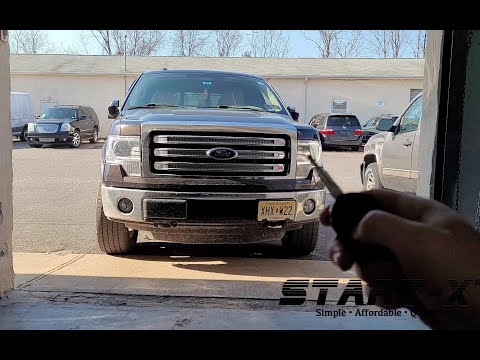 Start-X Remote Start Install Select Fords