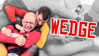 Wedge in BJJ Submit Opponent