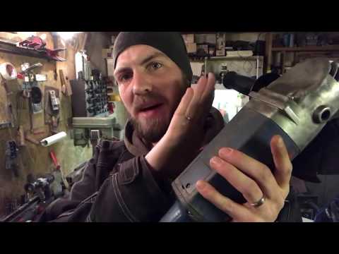 VLOG #8: Restauration des alten Bosch Winkelschleifers und erstes Anfeuern der Gasesse