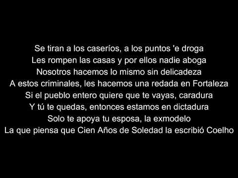 Residente, iLe & Bad Bunny - Afilando los Cuchillos (LETRA)