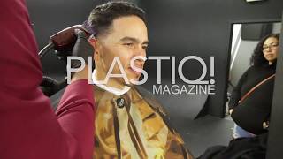 Adrian Marcel bts video with Plastiq! Magazine