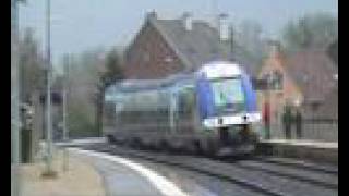 preview picture of video 'X 76539-76540 ( SNCF ) TER  Picardie '