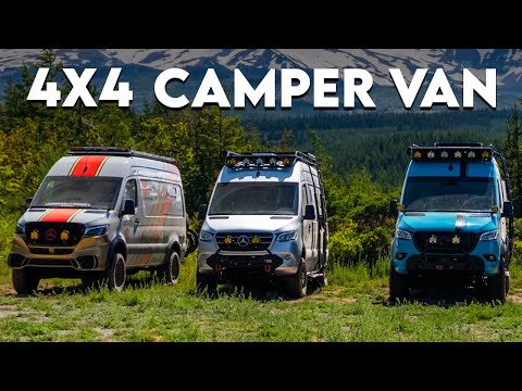 25 RUGGED 4x4 Camper Vans for Full-Time Van Life & Overlanding | Best Off-Road Camper Vans