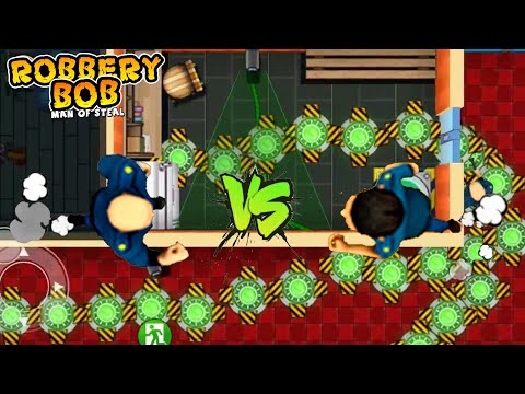 Robbery Bob Advanced : Use Bald Guard Costume - Path By Teleportation Part 313