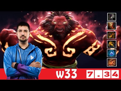 [DOTA 2] w33 the AXE [OFFLANE] [7.34]