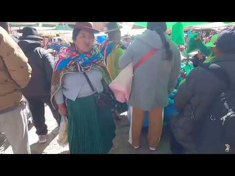 Mercado dominical en Huancané. #puno #huancane #aymara #peru #mercado 